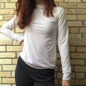 White turtleneck